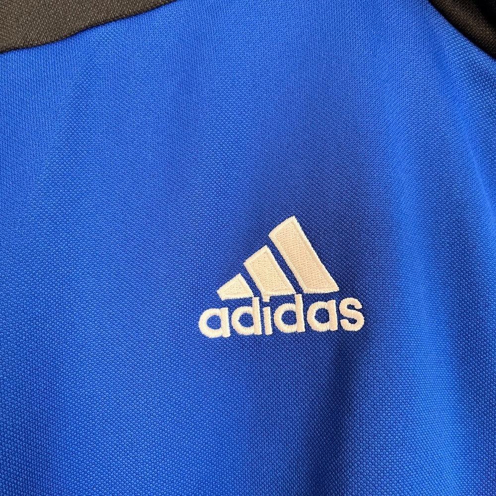 ADIDAS Climacool Kansas Jayhawks NCAA Basketball Big 12 Zip Up Jacket Mens Sz M - Picture 3 of 10